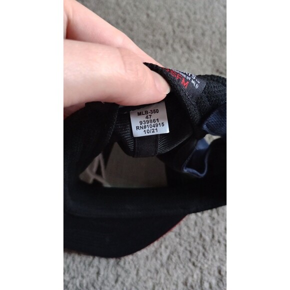 Atlanta Braves MLB OC Sports Two Tone Performance Hat Cap Adult Men's Adjustable - Picture 6 of 6